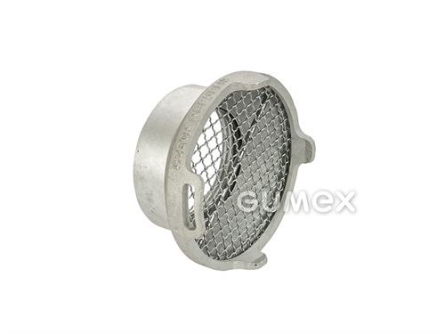 Saugkorb S110 ohne Rückschlagklappe, Durchmesser 190mm, Innengewinde RD 130x1/4", Aluminium, 